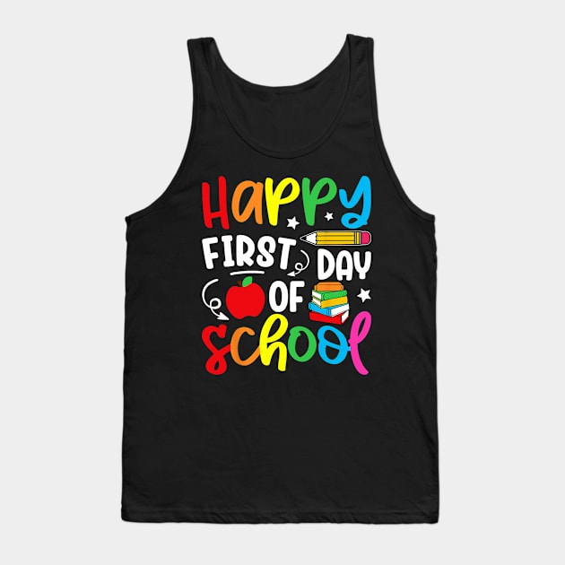 Back To School Teacher First Day Of School Tank Top by torifd1rosie